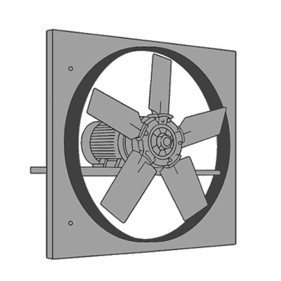 Fans - Prop, Wall Mounted