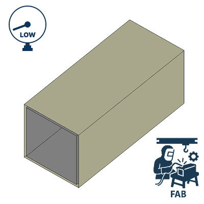 Ductboard Straight Duct - Fabrication
