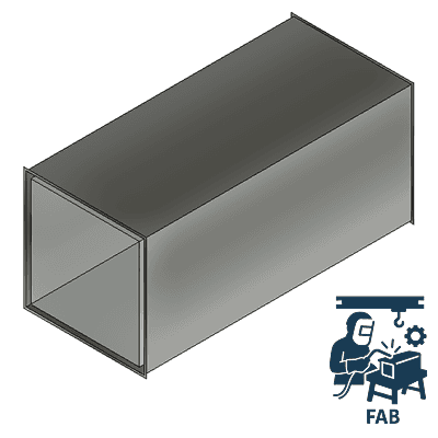 Stainless Straight Duct - Fabrication