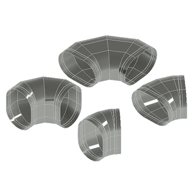 Labor for Oval Fittings(Elbows)